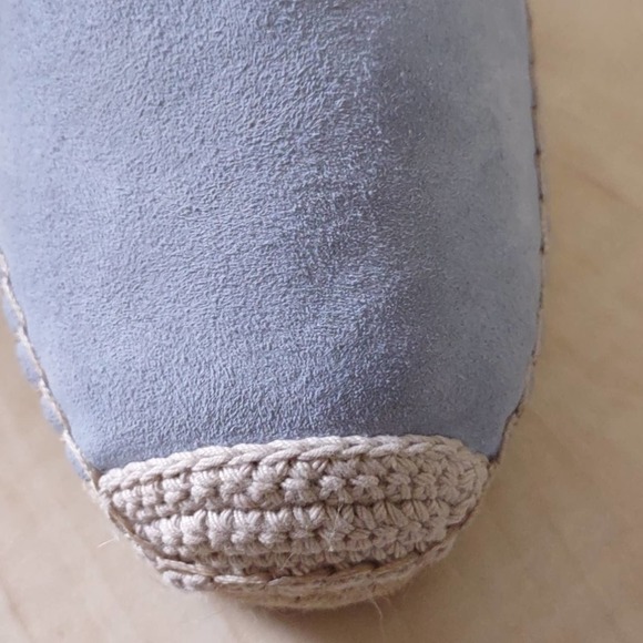Vince Camuto Chambray Suede Espadrilles Sandals - Picture 6 of 14